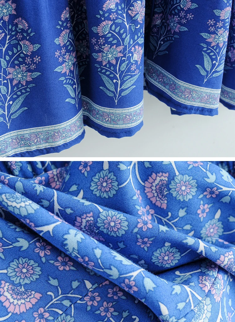 EFIOLY длинное платье из вискозы Boho с цветочным принтом, сексуальные платья хиппи с v-образным вырезом, летнее пляжное женское платье, богемное платье, платья с запахом