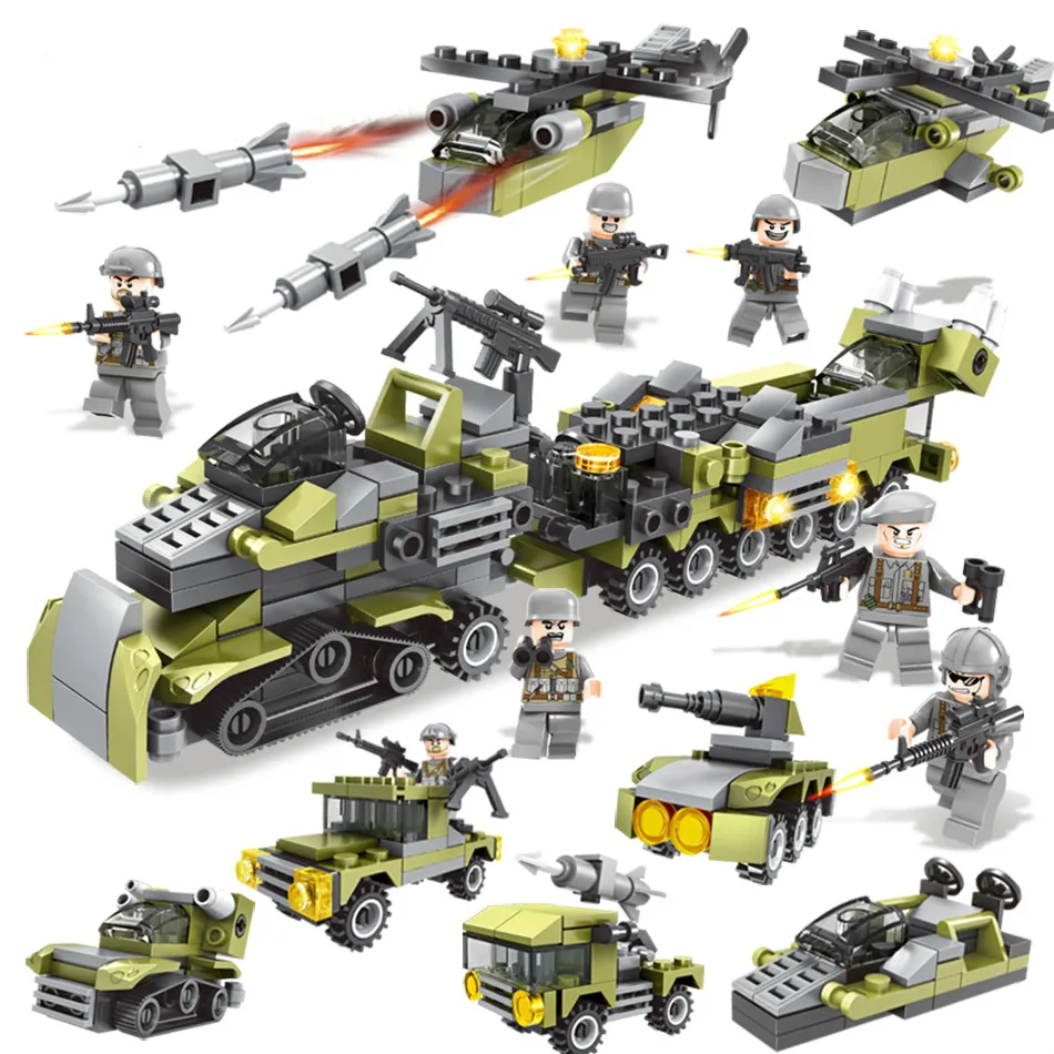 Модель конструктора модель 015 296 шт. совместимые блоки LEGO игрушки для мальчиков и