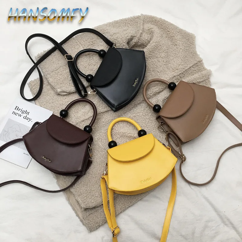 HANSOMFY Горячая сумка через плечо для женщин Повседневная мини однотонная