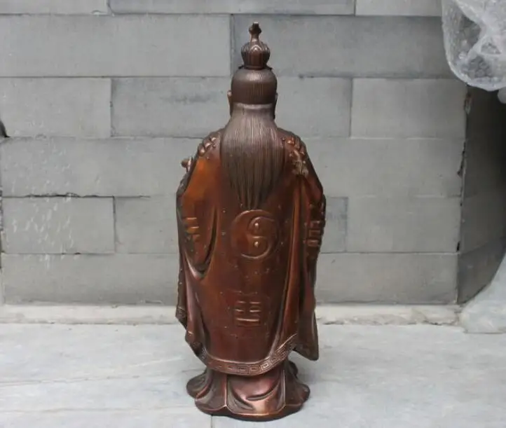 Китайский даосизм Leader бронзовая подставка Tai Shang Laojun Taoist | Дом и сад