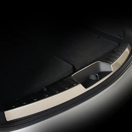 Внутренняя защита заднего бампера из нержавеющей стали Внешняя Накладка для