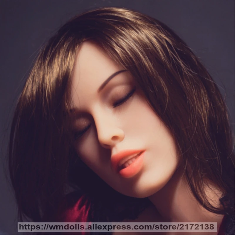 WMDOLL секс куклы голова с оральным сексом Реалистичная силиконовая японская кукла
