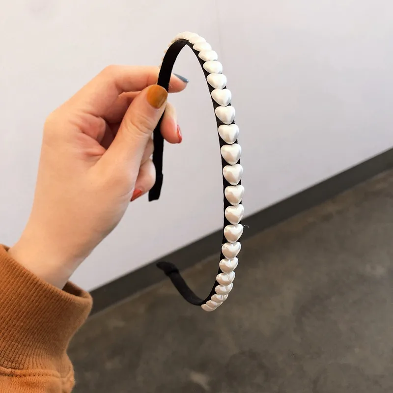 WHITNEY WANG корейский стиль повязка для волос женщин сладкое сердце головная