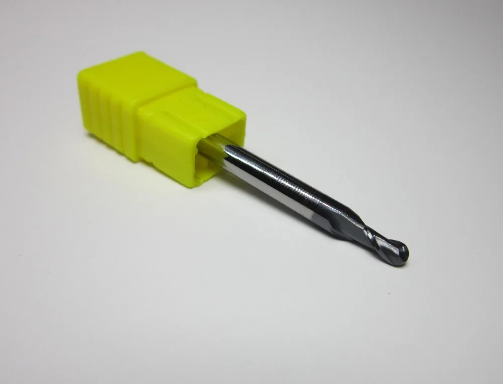

radius 1.5 HRC55 R1.5 2 flutes Tungsten Carbide Ball Nose End Mill CNC milling cutter 1.5r machine cutting tool