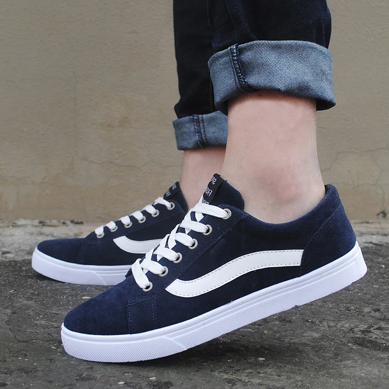 Мужская парусиновая обувь Mexemina весенне осенняя Вулканизированная на шнуровке