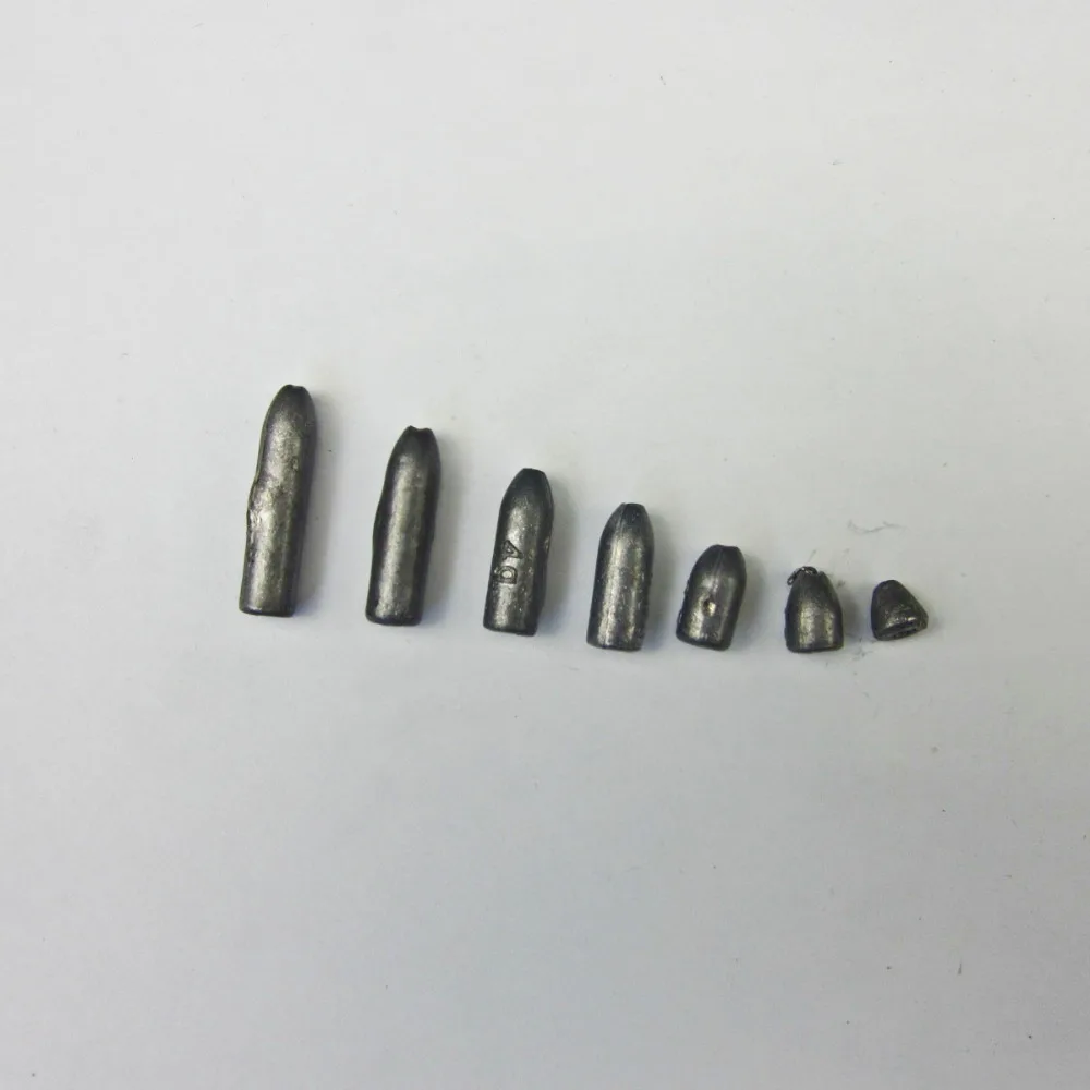 BassLegend 40 штук рыболовная пуля грузило высокое качество свинца привести Weights1g/1