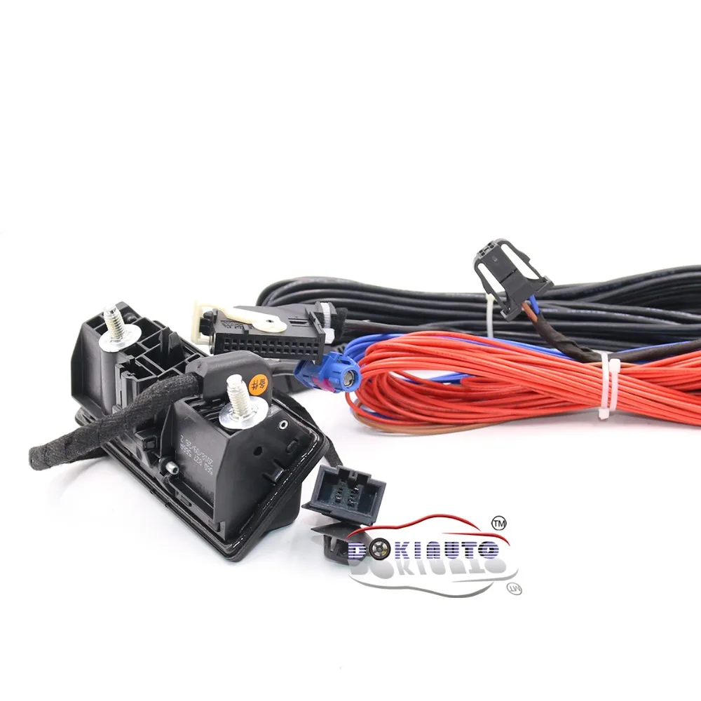 Для VW SCIROCCO RCD330 187A 187 B RCD340 Plus MIB радиоприемник камера заднего вида комплект с низкой