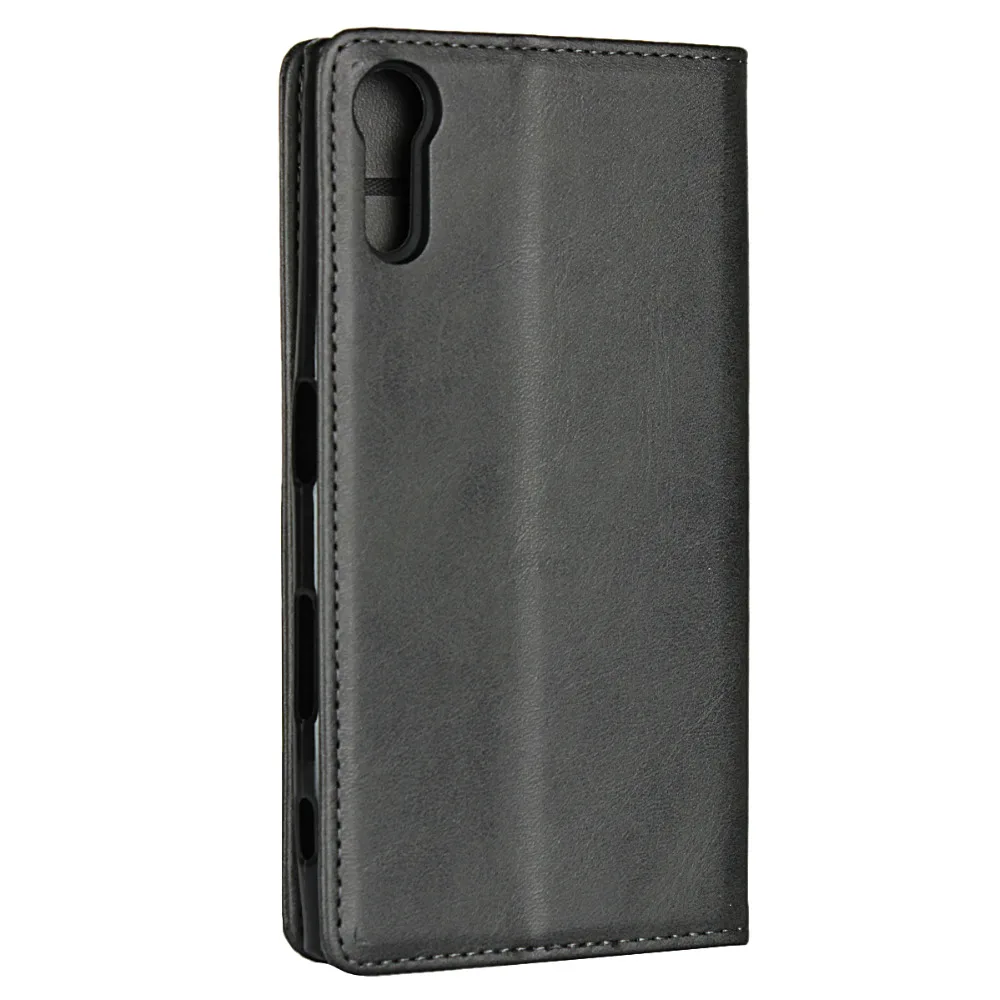 Чехол Etui для Sony Xperia корпус XZS XZ XR кожаный чехол роскошный телячья кожа Магнитный