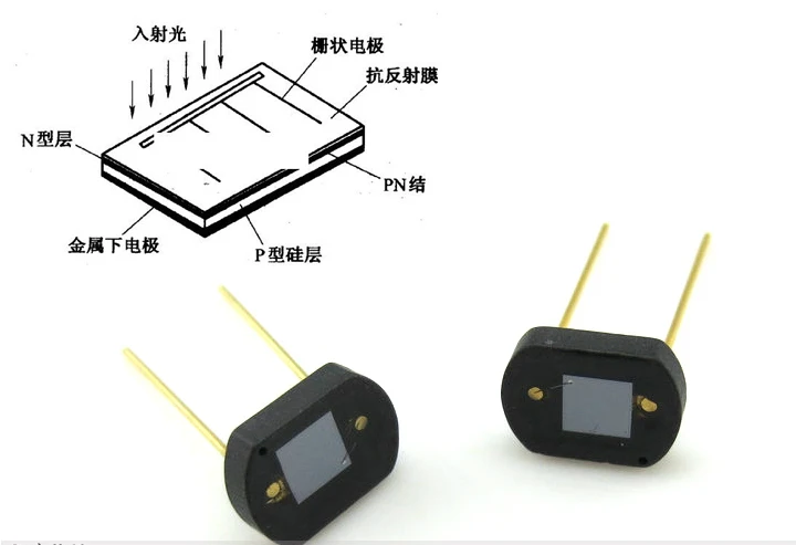 Фотодиодный приемник 3*3 мм 5 шт. солнечный кремниевый фотоэлемент приемная
