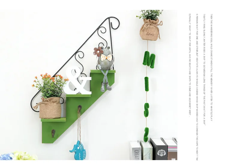 1 шт. деревянные настенные крючки для хранения украшение спальни деревянный