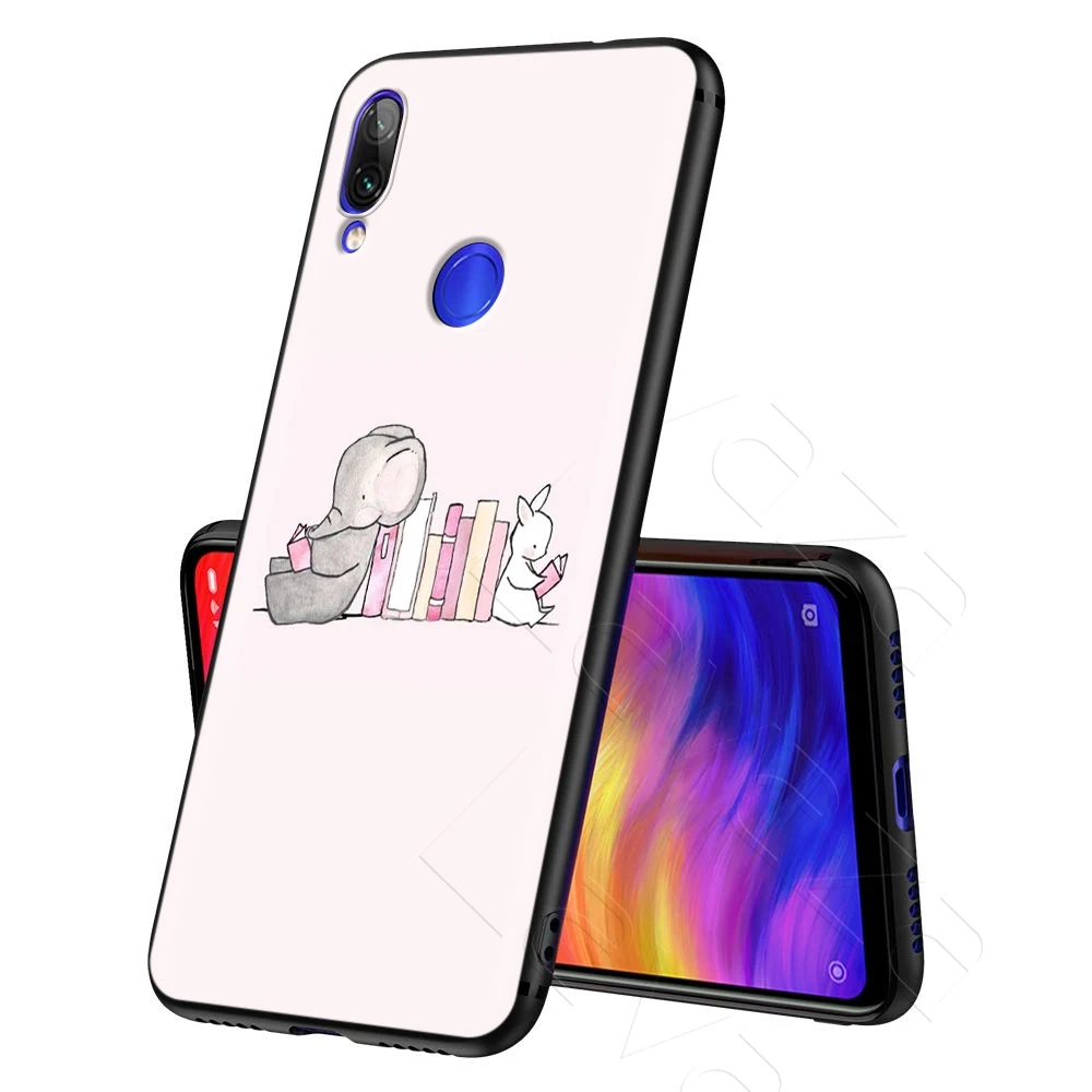 Милый чехол С Рисунком Слона кролика для Xiaomi Redmi Note 8 9 S K30 Pro MAX 3 6 SE A1 A2 A3 10 Lite Plus 8A F1 |