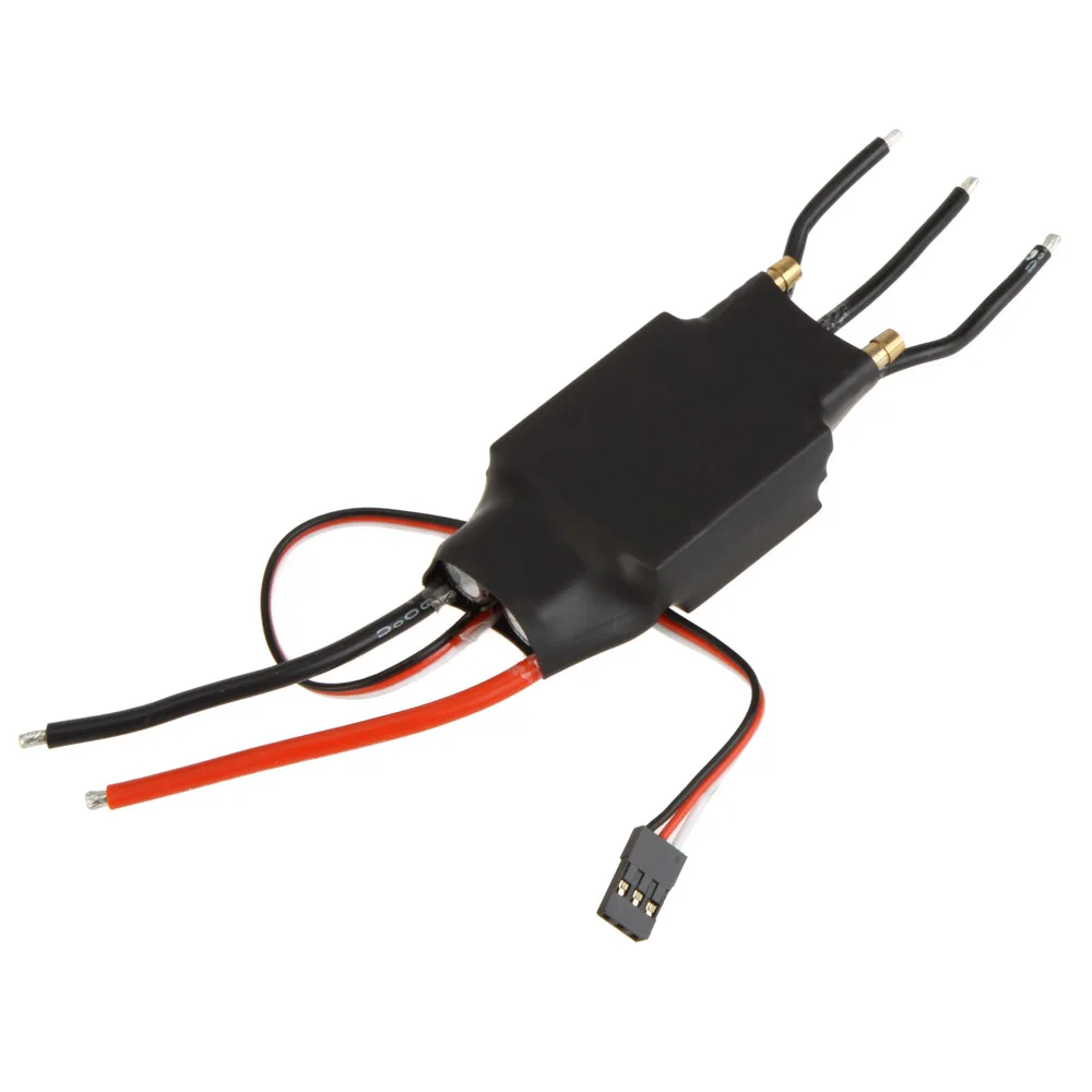 GoolRC 200A 125A 80A 60A ESC Бесщеточный Водяной охлаждающий электрический регулятор