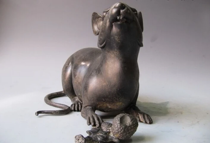 Бесплатная доставка S2661 китайская фолк рафинированная Чистая Бронзовая медная