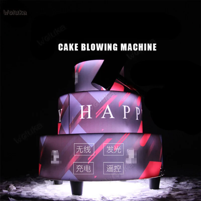 Spray Paper Machine Bar nightclub KTV stage birthday cake machine atmosphere Prop shredded paper CD50 W02 | Лампы и освещение