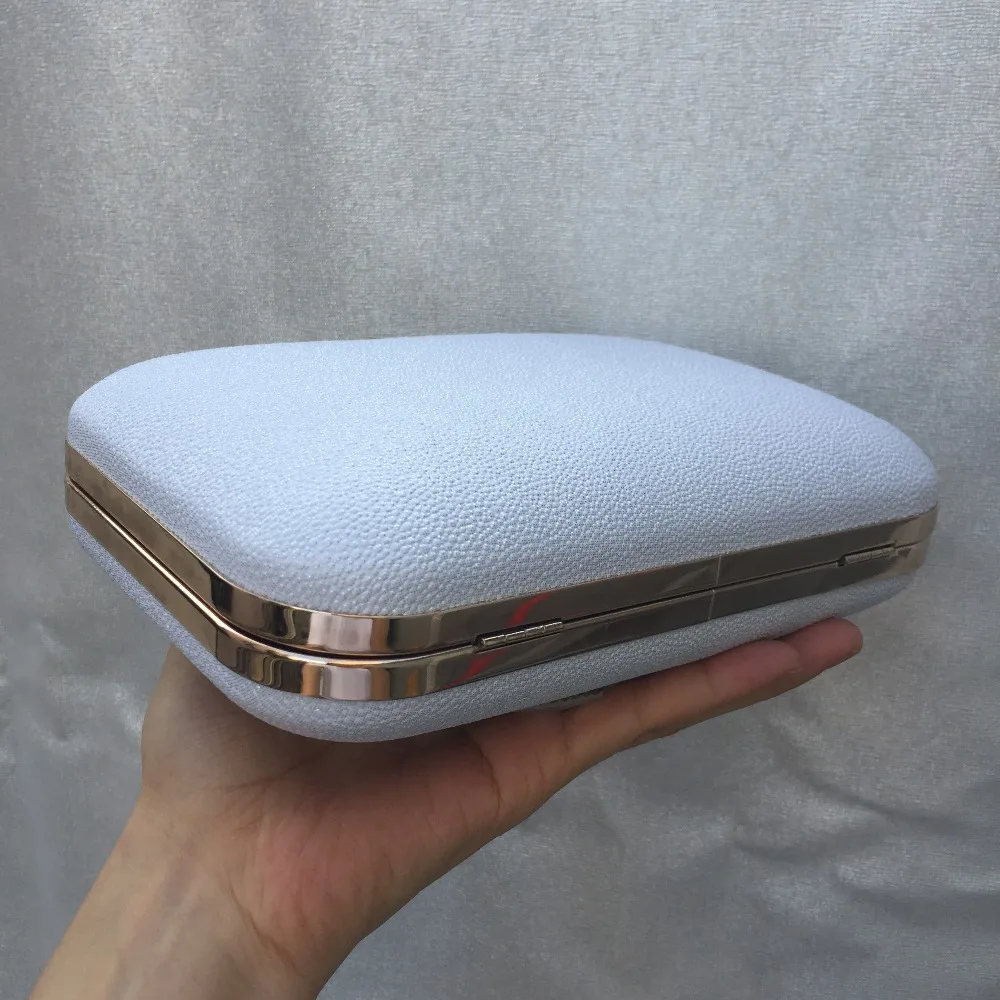DAIWEI новая женская мода PU/кожа формальные события/вечерние свадебные вечерние сумки/клатч с бриллиантами белый/розовый/черный/золотой