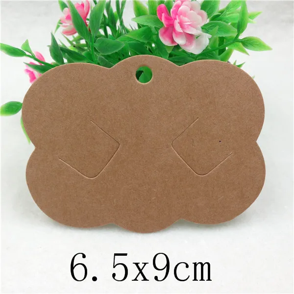 6.5x9cm 100 шт многостильные заколки для волос, аксессуары для волос, ювелирная открытка, модные заколки для волос, винтажная Классическая открытка - Цвет: 6.5x9cm