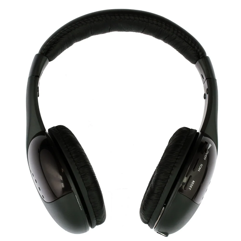 Новинка 5 в 1 наушники HiFi гарнитура Беспроводные с FM радио для MP3 ПК Стерео ТВ CD