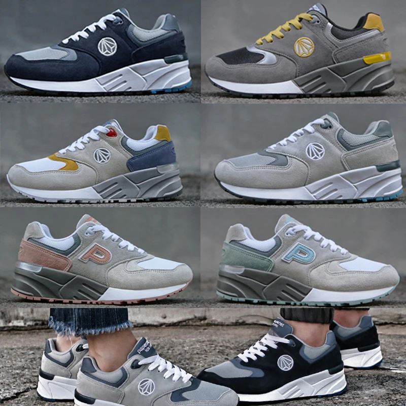 Новинка классические кроссовки Paperplanes из нубука со шнуровкой 1417|trainers|trainers shoes |