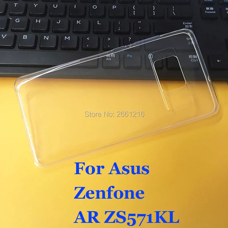 Ультратонкий Мягкий ТПУ силиконовый гелевый Прозрачный чехол для Asus Zenfone AR ZS571KL 5