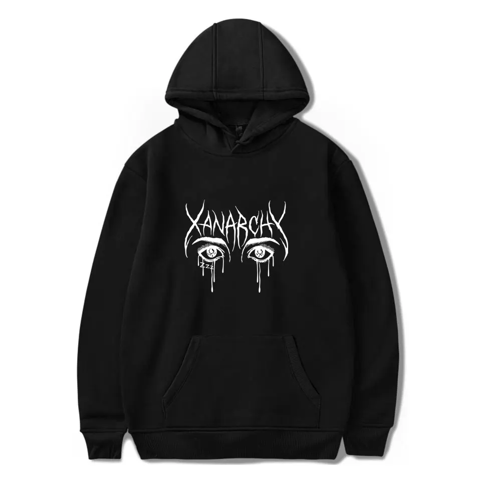 Lil Ксана Xanarchy толстовки с капюшоном и свитера на весну осень в стиле хип-хоп для
