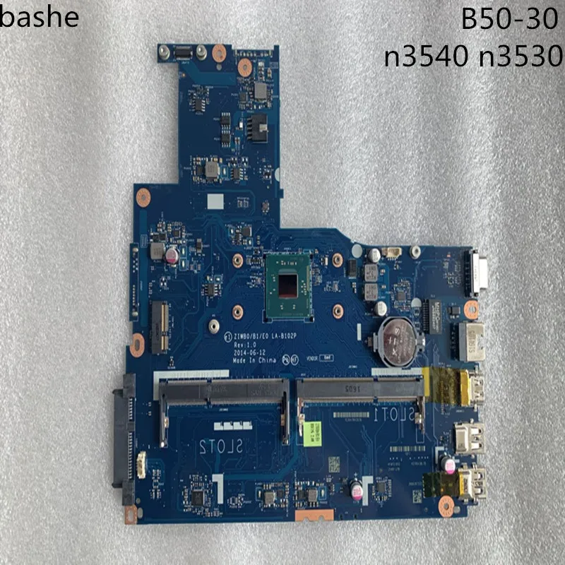 Бесплатная доставка новая материнская плата ziwb0 / B1 E0 LA b102p для ноутбука Lenovo B50 30