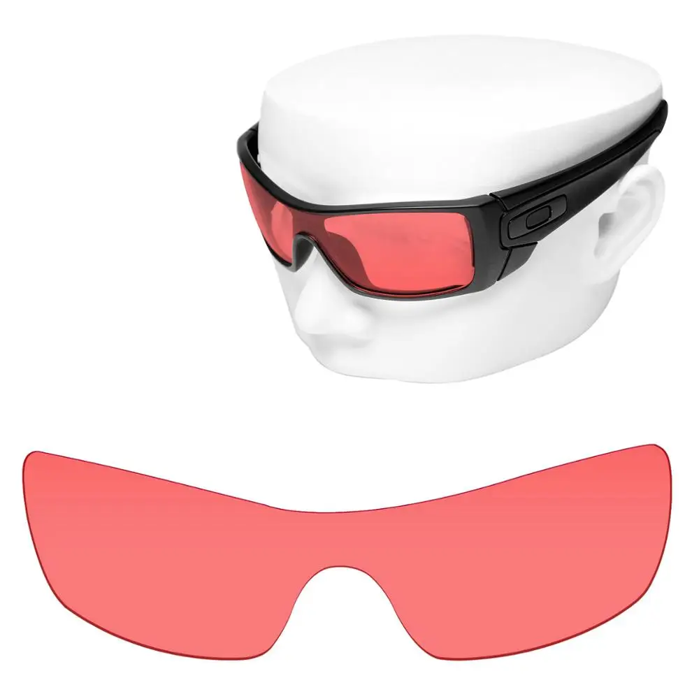 OOWLIT Сменные линзы HD розовые для солнцезащитных очков Oakley Batwolf OO9101 | Аксессуары