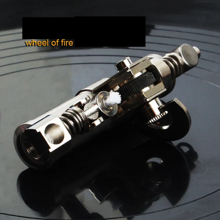 Японский оригинал Duke старомодные масляной зажигалкой ретро механические 3-Цвет