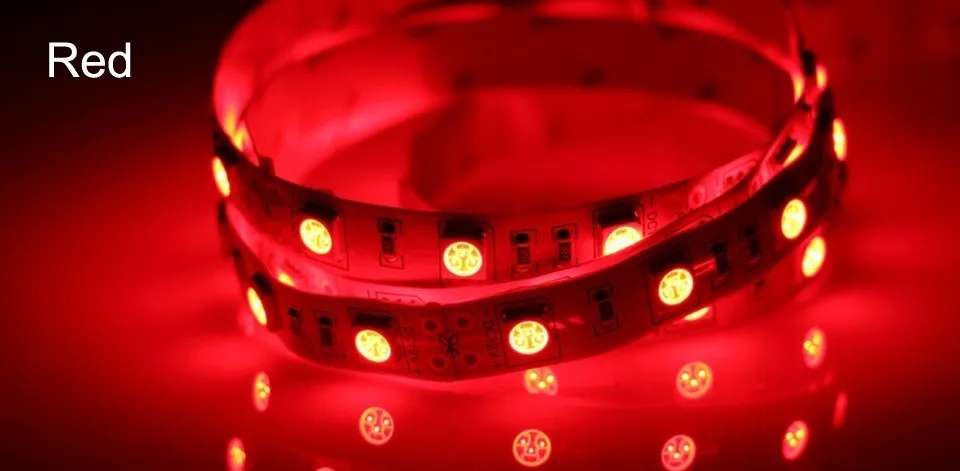 Бесплатная доставка 5 м/лот 60 led/m 5050 W/WW/R/G/B/Y Светодиодная лента m/60 W 300LED/Roll не