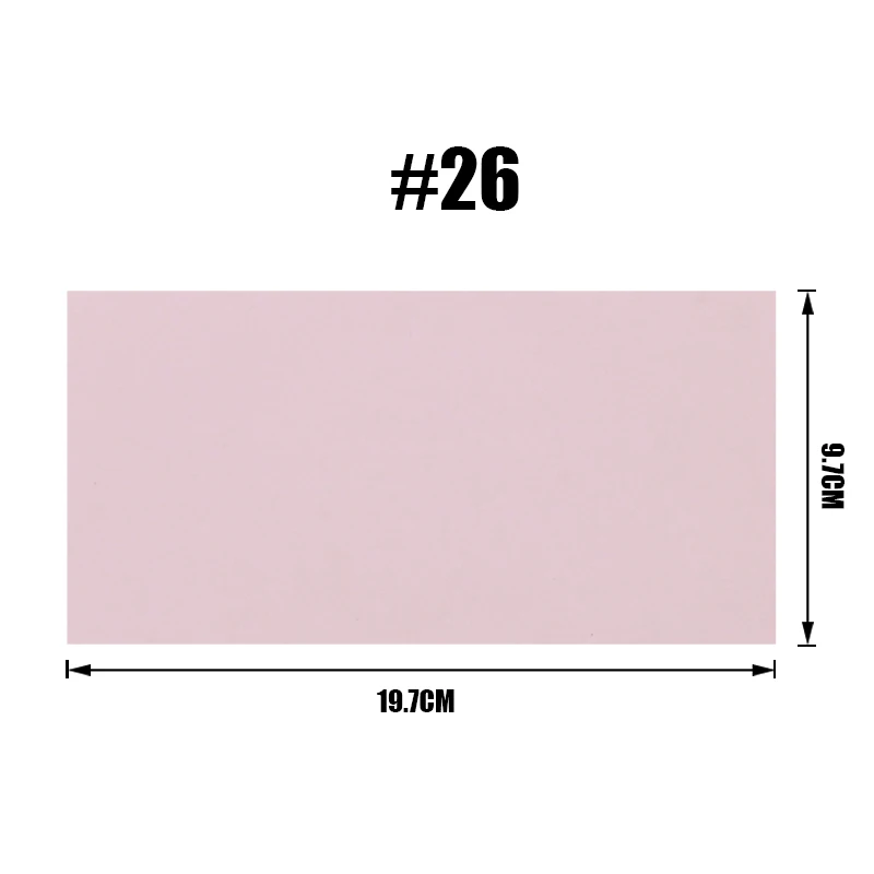 NO.26 Нашивки для одежды Наклейки Аппликации DIY палатка рюкзак жакет пуховик ремонт ткань наклейки многоцветная клейкая нашивка - Цвет: NO.26
