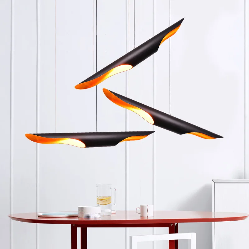 Пост современное творчество подвесной светильник труба освещение