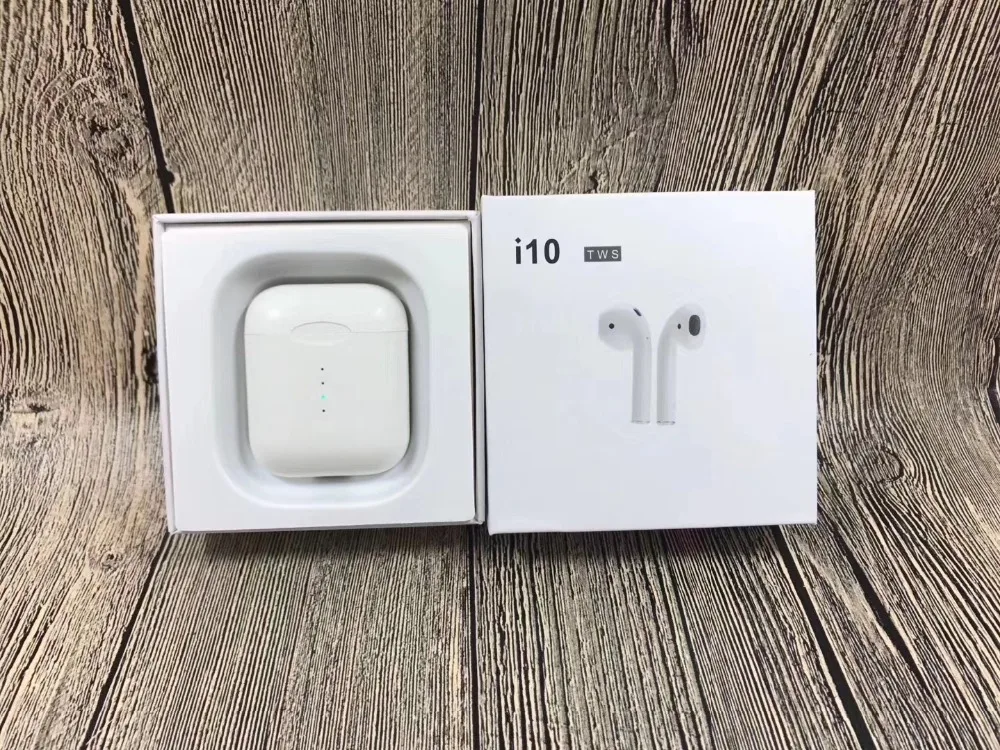 I10 наушники вкладыши tws Bluetooth Беспроводной 5 0 с сенсорным управлением гарнитура