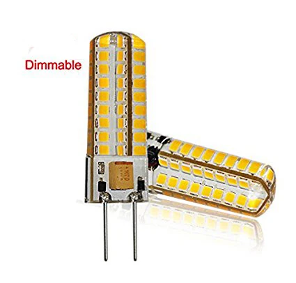 5 шт. Высокая Яркость GY6.35 7 Вт 72SMD 2835 Светодиодная Лампа AC/DC12V Силиконовый СВЕТОДИОД