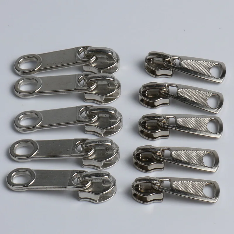 Zipper Head Full set of mixed 3rd No. 5th 8th Bag Clothing resin Metal zipper Accessories | Дом и сад