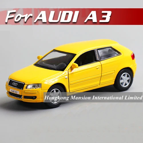 Масштаб 1:36 для Audi A3 Sportback лицензионный литье под давлением металлический сплав