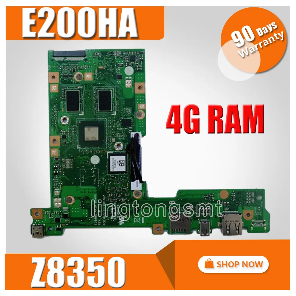 

E200HA MAIN_BD. _ 4G RAM/Z8350/AS 32G-SSD E200HA материнская плата для For Asus E200 E200H E200HA материнская плата для ноутбука