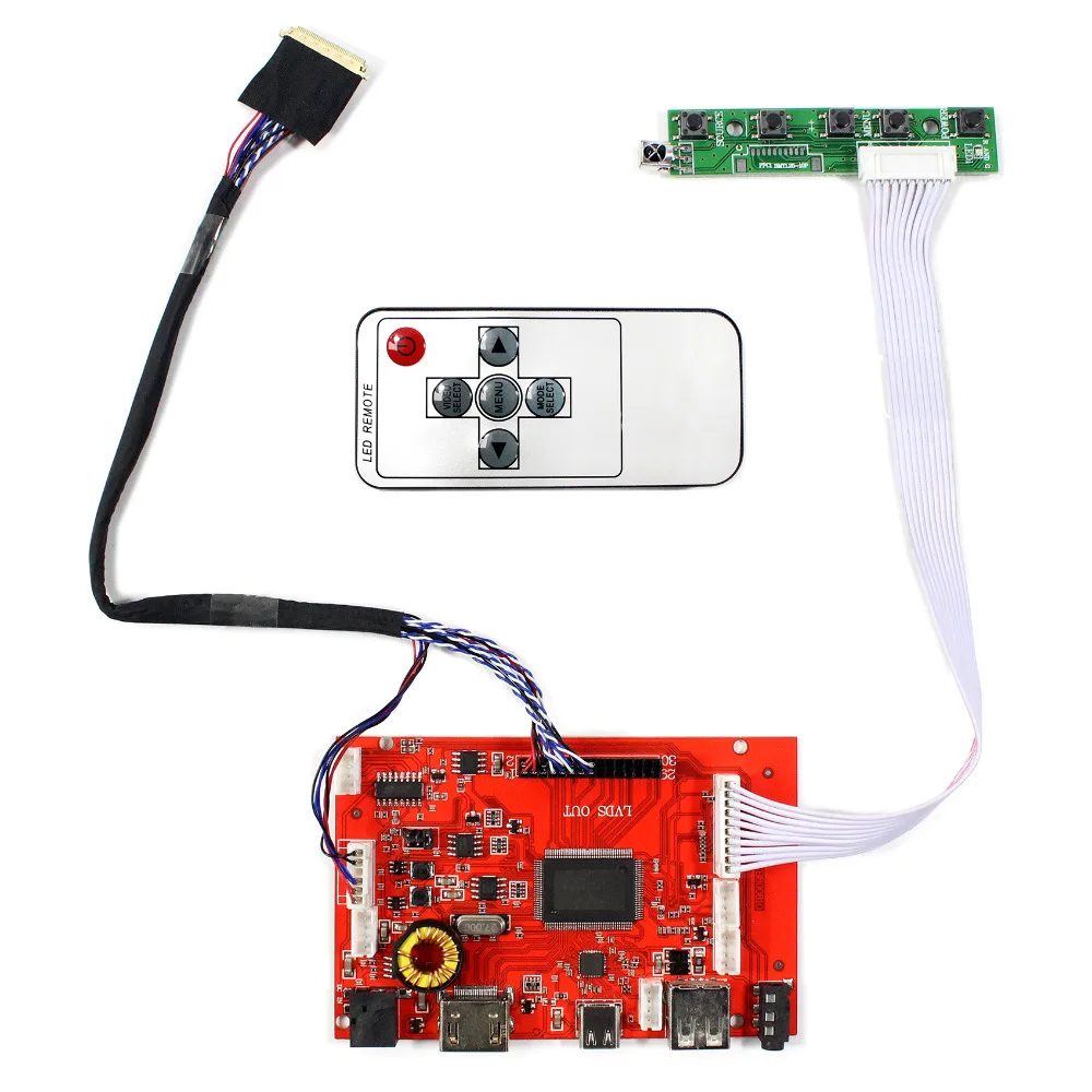 HDMI Тип C ЖК плата контроллера для 14 1 &quotBT140XW02 HT140WXB HSD140PHW1 15 6&quot LTN156AT24 LP156WH2 TL 1366x768