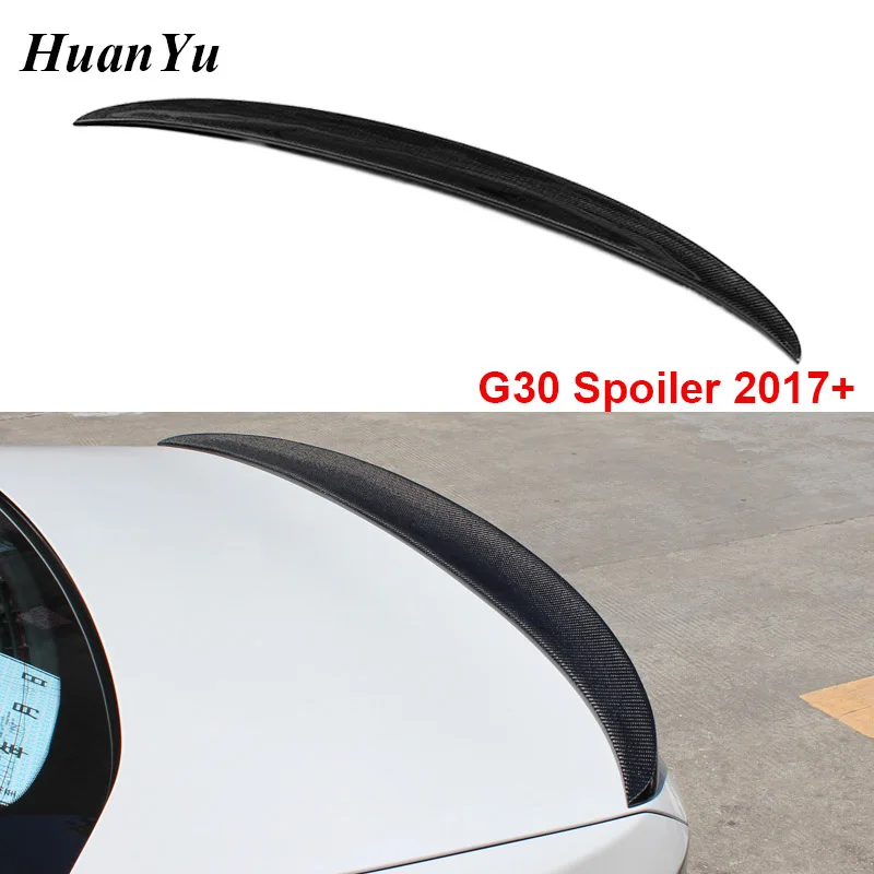 G30 углеродное волокно MP стиль Ducktail спойлер для BMW 5 серии 2017 + M5 F90 задний багажник