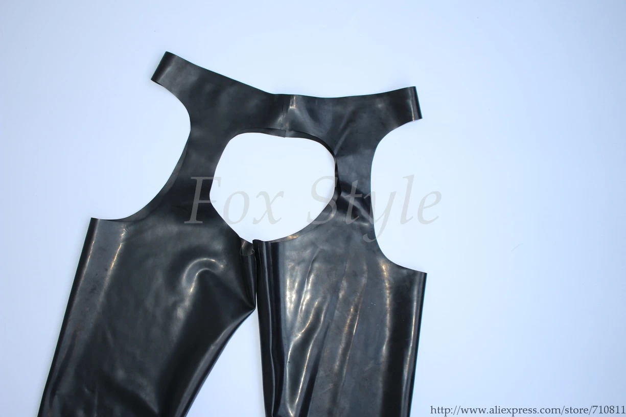 sexy nature rubber latex exotic legging pants(Including gloves)
