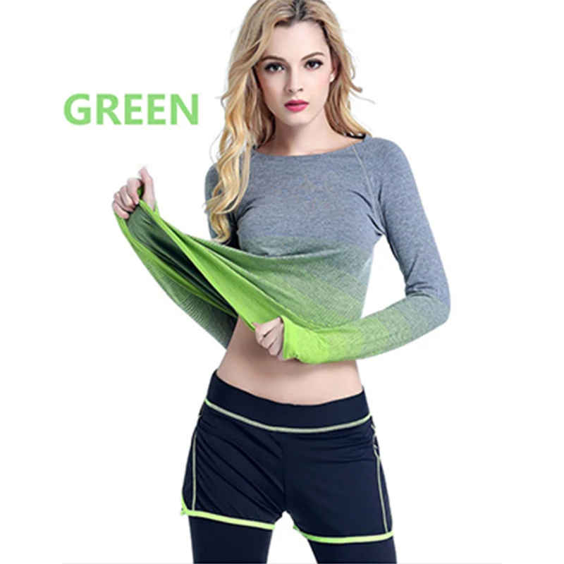 Новый стиль спортивный Топ Футболка с длинными рукавами женские кроссовки
