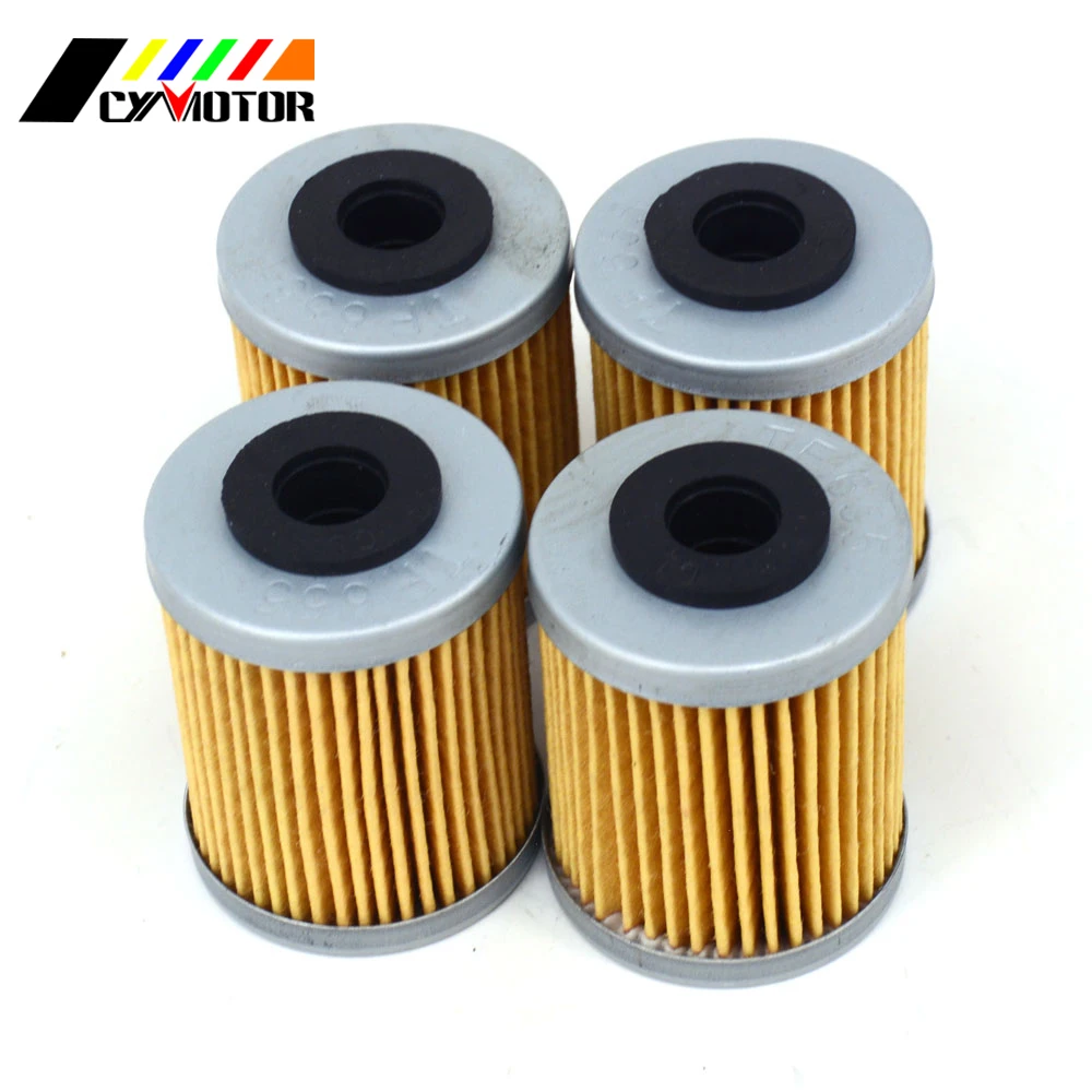 Масляный фильтр двигателя для мотоцикла KTM XC EXC SX XCW SMR MXC 250 400 450 520 525 540 560 625 660 690 Duke 4