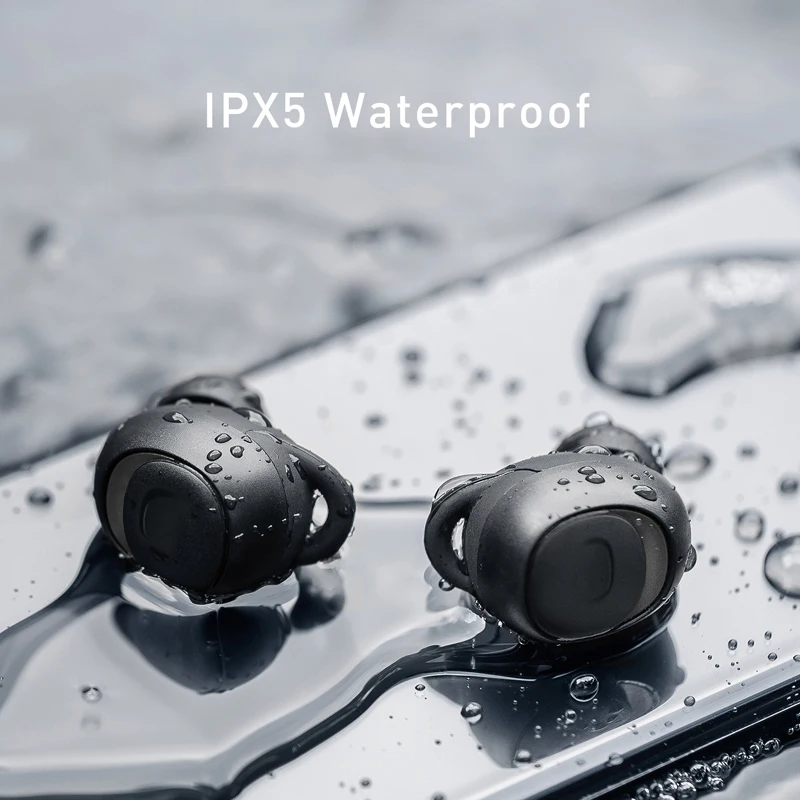 HAVIT Bluetooth наушники V5.0 TWS беспроводные мини наушники-вкладыши Спорт IPX5 Водонепроницаемый с 2200 мАч коробка перезаряжаемая гарнитура I93