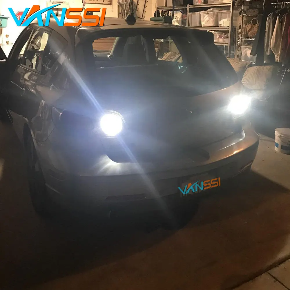 2 шт. 1600lm 6000k Белый T20 7440 W21W/7441 7443 7444 W21/5W светодиодный лампы для сигнала поворота