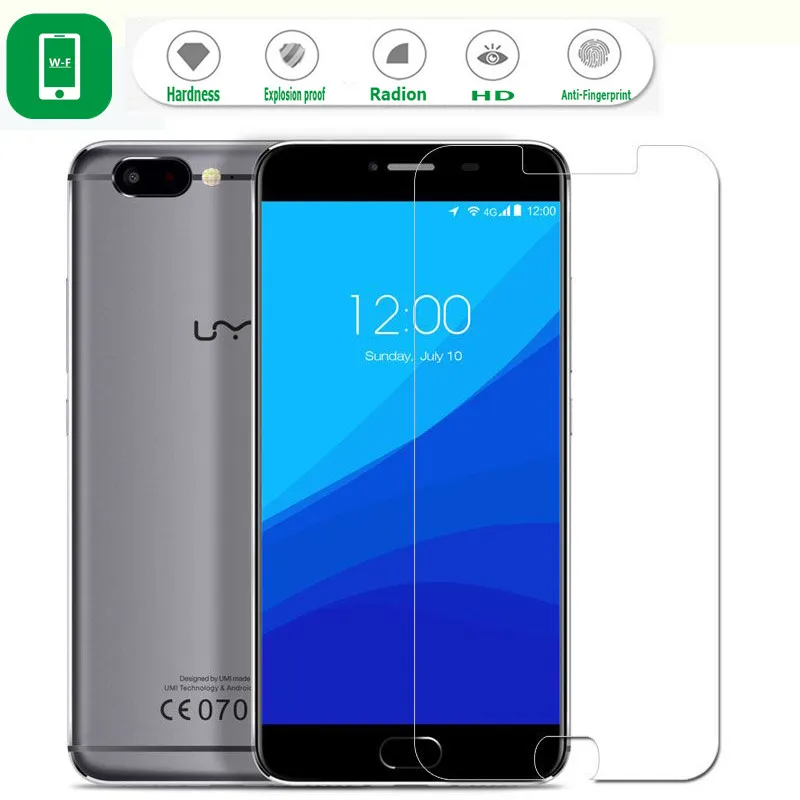 2 шт. ультратонкое закаленное стекло для UMI Z 2.5D Защитная пленка экрана Umi Umidigi Pro 5