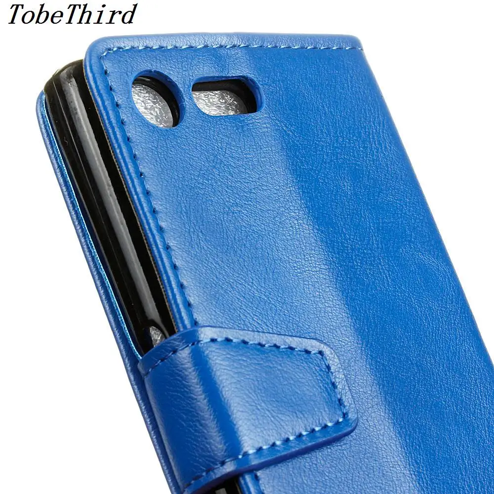 Tobethird для Sony XZ Премиум чехол Crazy Horse слота Бумажник кожаный телефона Xperia откидная