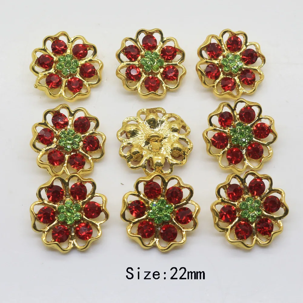 10 шт. декоративные пуговицы 22 мм|rhinestone buttons|metal buttonsbuttons for clothing |