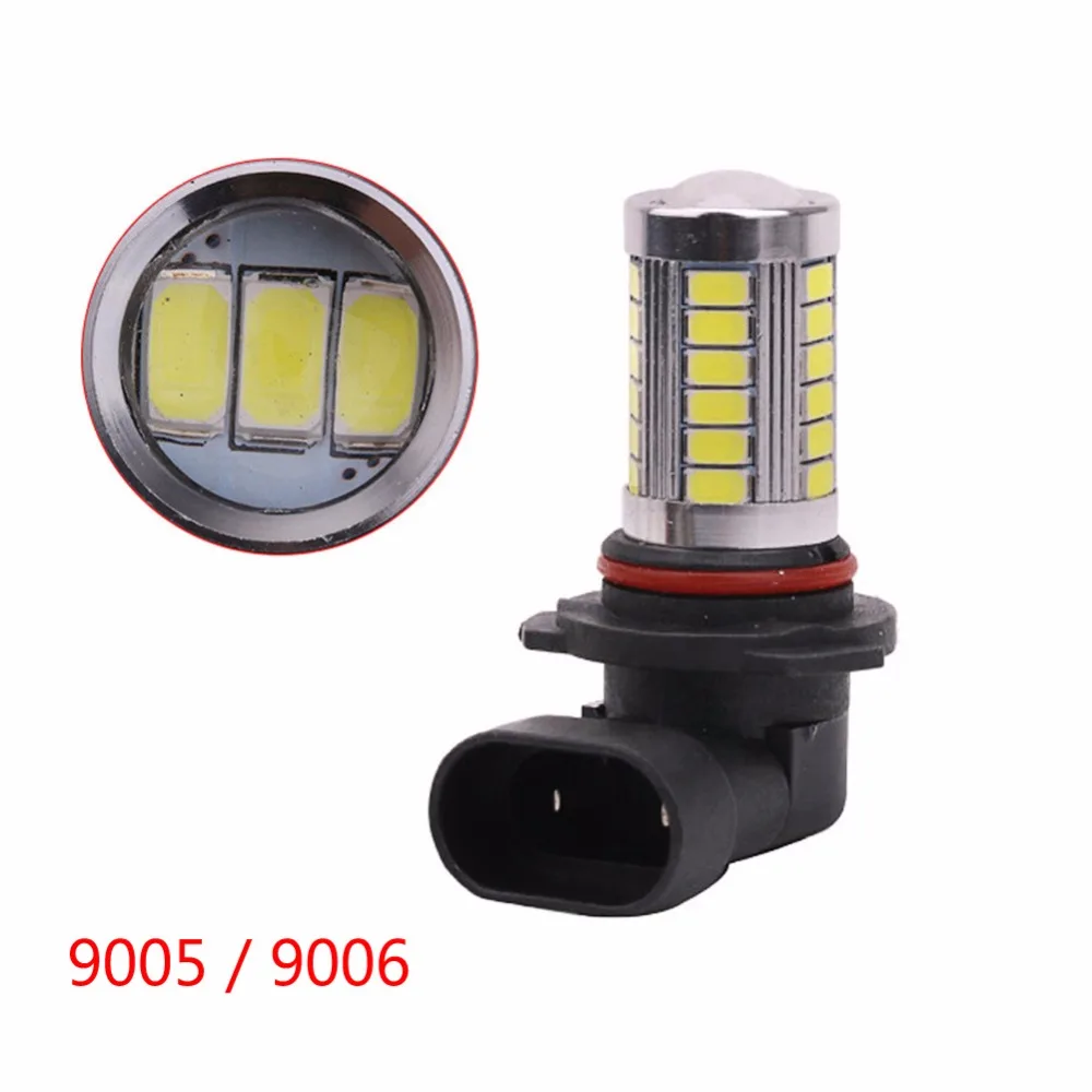 Энергосберегающая 33 Светодиодная лампа 9005 9006 SMD 5630 DRL дневные ходовые огни