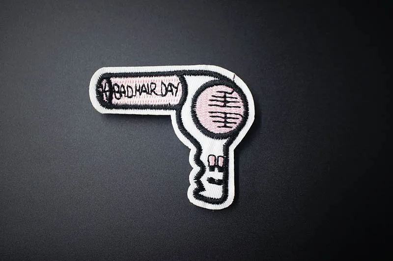 Попкорн напитки губная помада леденец DIY одежда значок вышитая нашивка-аппликация Одежда Утюг на одежду швейные принадлежности Декоративные