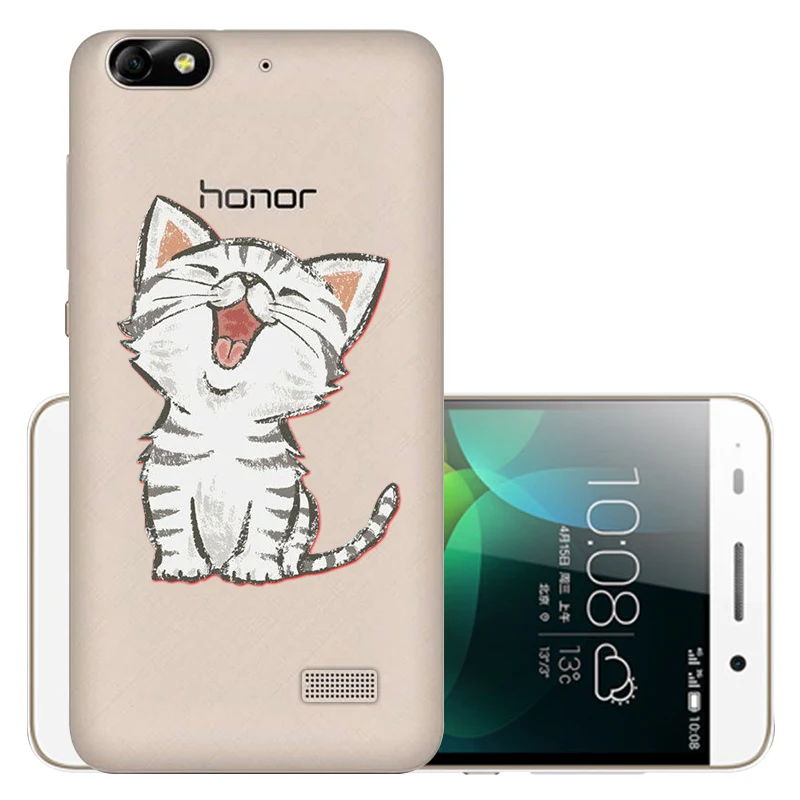 HHM Fanatu huawei Honor 4C чехол 5," защитный чехол для телефона s для huawei Honor 4C CHM-U01 силиконовый чехол для huawei G Play Mini - Цвет: HHM