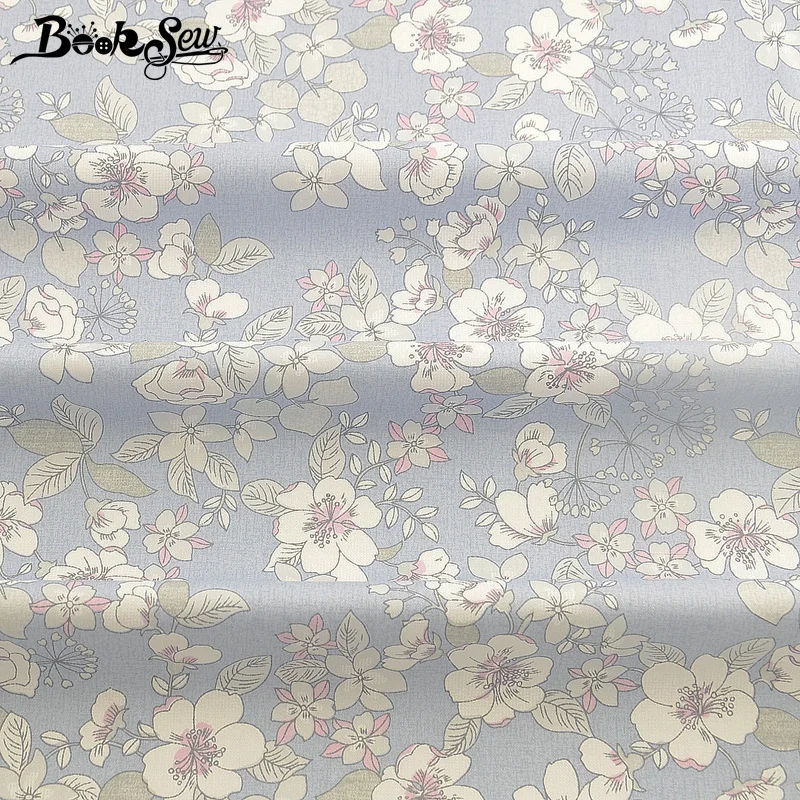 Booksew Telas африканская ткань Анкары лоскутное шитье 100% хлопок Twill текстильная с