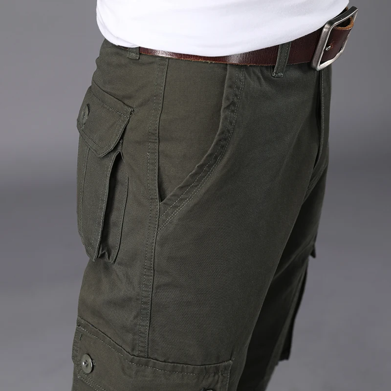 2019 мужские хлопковые тактические брюки с несколькими карманами рабочие на осень